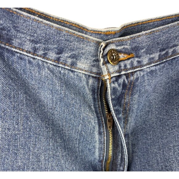 VTG 2000's Distressed Skater Carpenter Faded Glory Denim Jeans, Men's 42 Waist - Picture 4 of 12